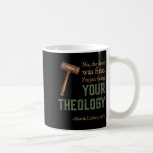 Mug Jour de la réforme chrétienne réformée de Martin L