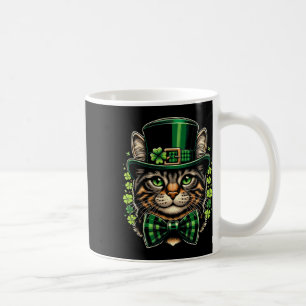 Mug Jour de la Saint Patrick Chat Hommes Femmes Enfant