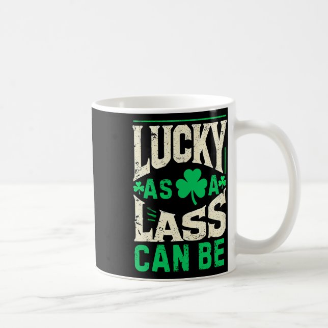 Mug Jour de la Saint-Patrick Femmes Trèfle Fête de la  (Droite)