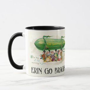 Mug Jour de la Saint Patrick Irlande Erin Go Bragh Col