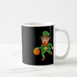 Mug Jour de la Saint Patrick Leprechaun Basket Lucky B