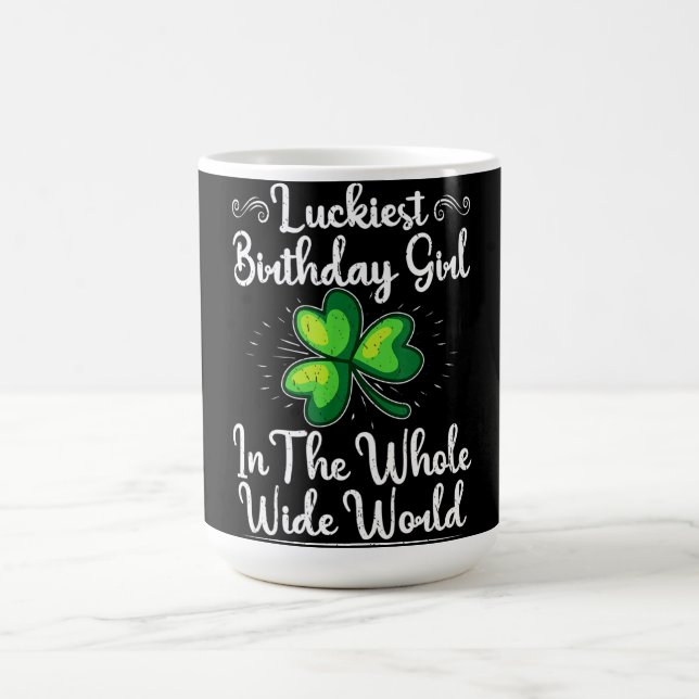 Mug Jour de la Saint Patrick Lucky Shamrock Clover Joy (Centre)