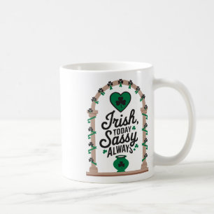 Mug Jour de la Saint-Patrick Shamrock Irlandais Shenan