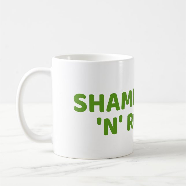 Mug Jour de la Saint-Patrick Shamrock n Roll (Gauche)