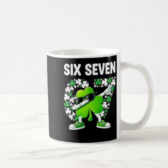 Mug jour de la saint patrick six sept 6 7 mème shamroc (Droite)