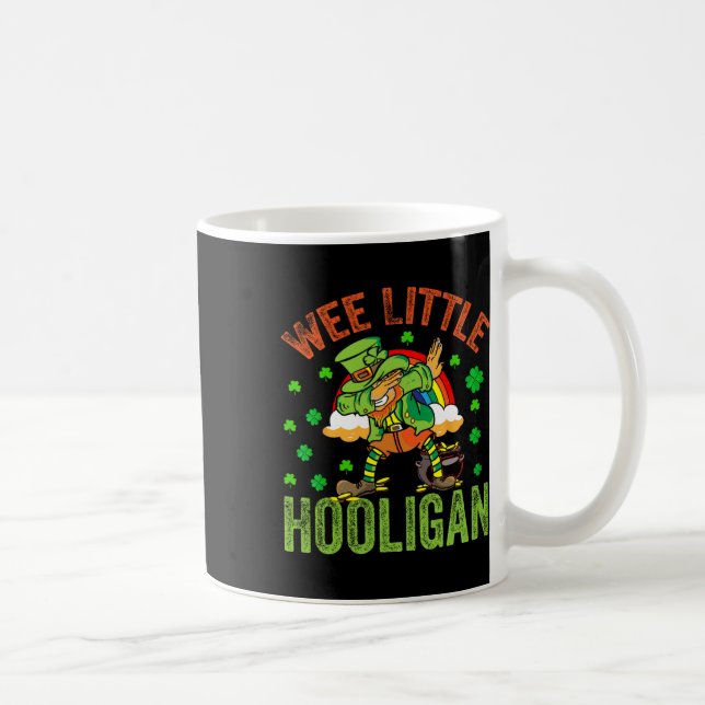 Mug Jour de la Saint-Patrick Wee Little Hooligan Drape (Droite)
