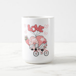Mug Jour de la Saint-Valentin rose noir