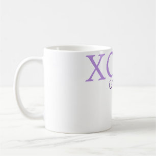Mug Jour de la Saint Valentin Xoxo ajouter nom pastel 