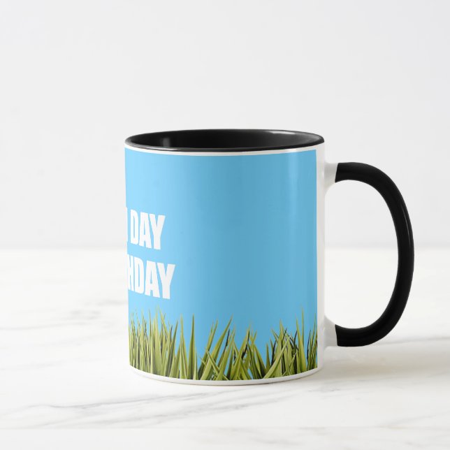 Mug Jour de la terre = anniversaire (Droite)