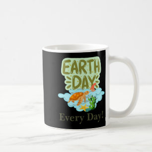 Mug Jour de la Terre Tous les jours Allez au vert Sauv