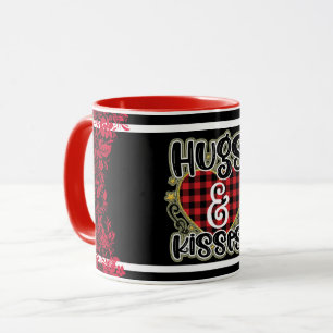 Mug Jour De La Valentines Des Hugs Et Baisers Tendance