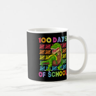 Mug Jour De L'École Dino Enfants Joyeux 100 Jours Dino