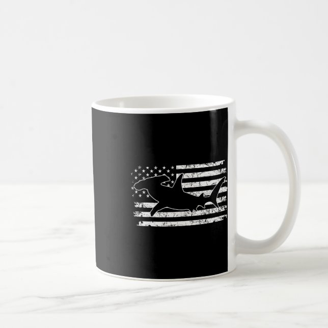 Mug Jour de l'Indépendance du requin-marteau (Droite)
