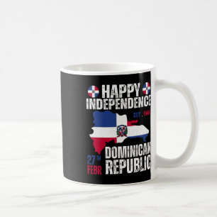 Mug Jour De L'Indépendance République Dominicaine Drap