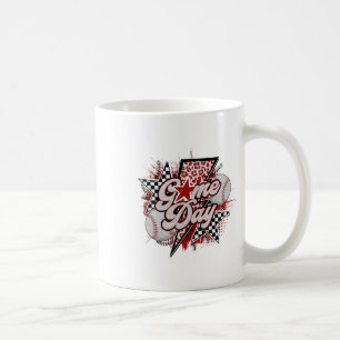 Mug Jour de match à carreaux Vendez Maman Léopard Chee