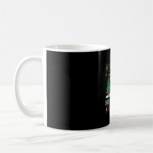 Mug Jour de Noël Arbre Éclairage Père Noël équitation