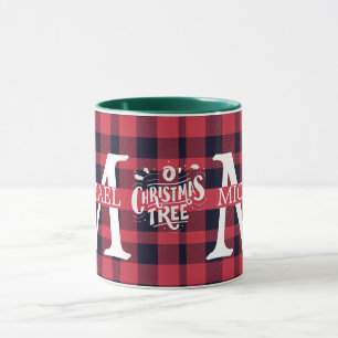 Mug Jour de Noël de Buffalo Plaid