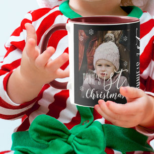 Mug Jour de Noël des enfants Flake de neige