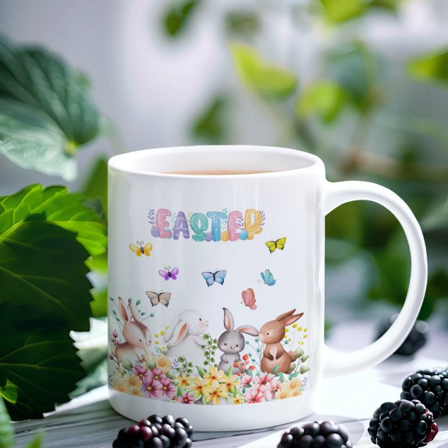 Mug Jour de Pâques amusant Bunny (Créateur téléchargé)