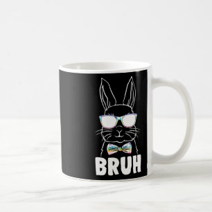Mug Jour de Pâques drôle de lapin visage de lapin Gles