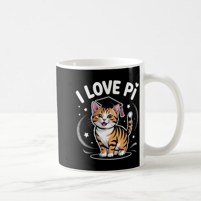 Mug Jour de Pi 14 mars Math Nerd Tarte Nourriture Cade (Droite)