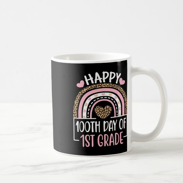 Mug Jour De Première Année Amusants 100 Jours D'Enseig (Droite)