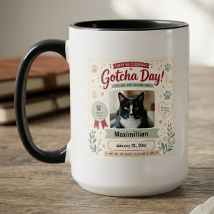Mug Jour de prise de l'animal de compagnie Botanique v
