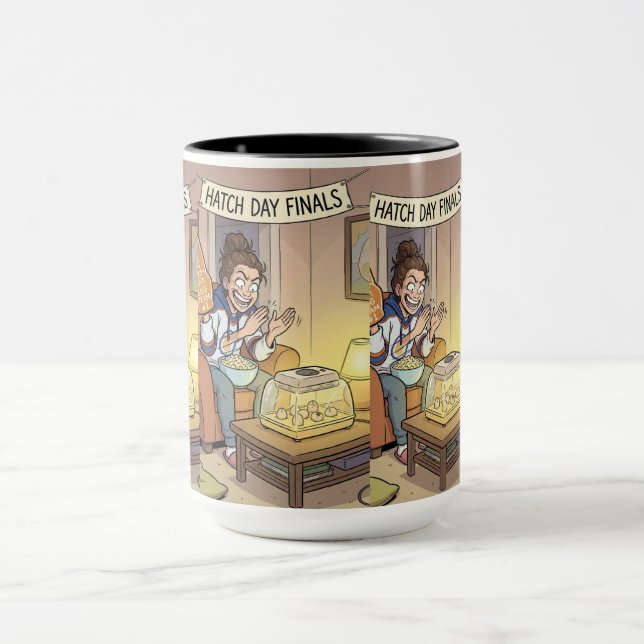 Mug Jour d'éclosion calme (Centre)