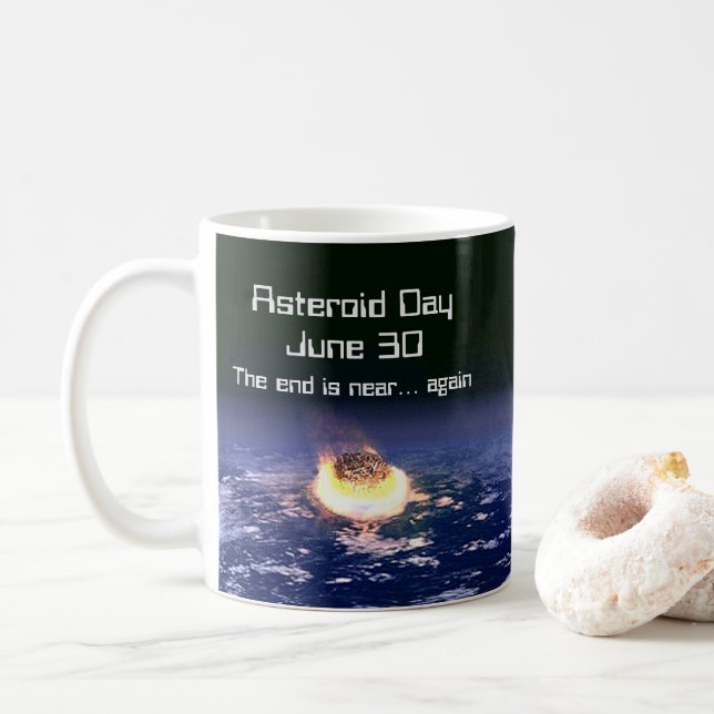Mug Jour des Astéroïdes 30 juin (Avec donut)