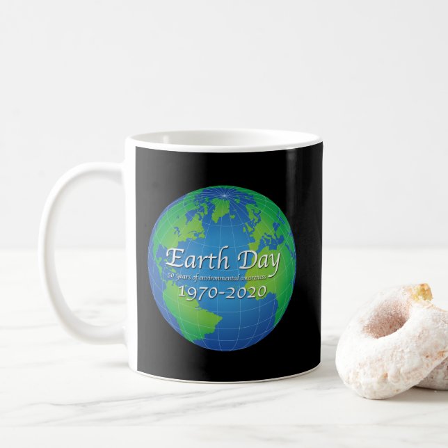 Mug Jour des terres 50 Anniversaire 2020 (Avec donut)