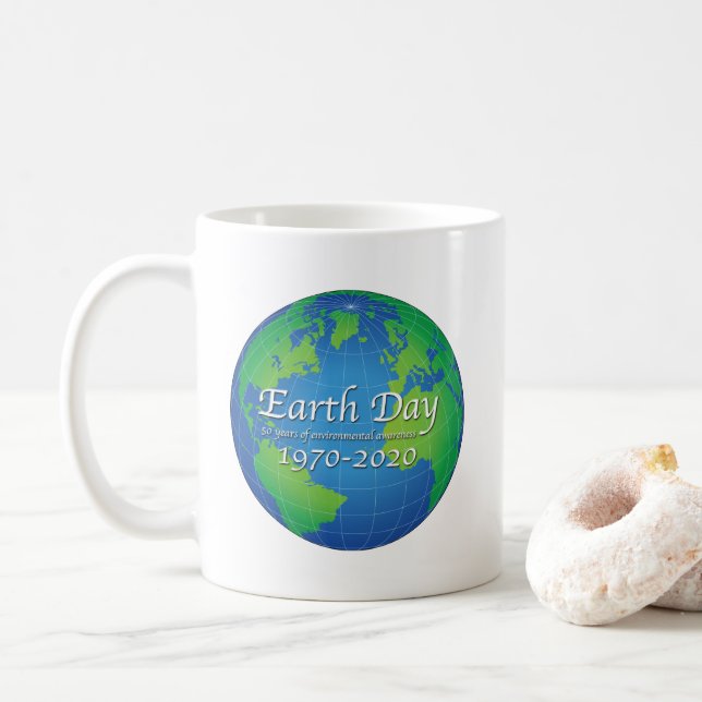 Mug Jour des terres 50 Anniversaire 2020 (Avec donut)