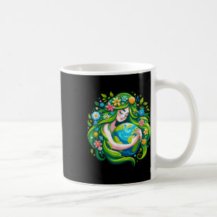 Mug Jour des terres de déesse verte Sauvez notre planè