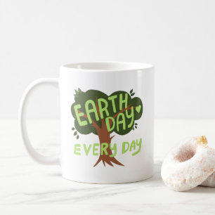 Mug JOUR DES TERRES TOUS LES JOURS arbre traité