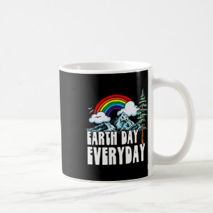 Mug Jour des terres tous les jours ! Vintage Rainbow N