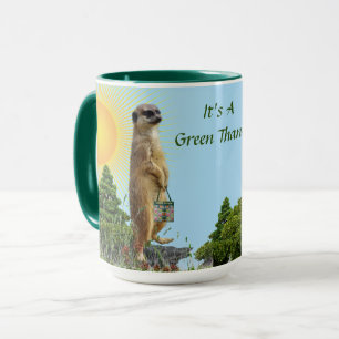 Mug Jour des terres Vert Tous Les Jours