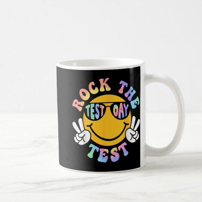 Mug Jour d'essais Test Retro Motivational Teacher St (Droite)