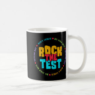 Mug Jour d'essais Test Retro Motivational Teacher St