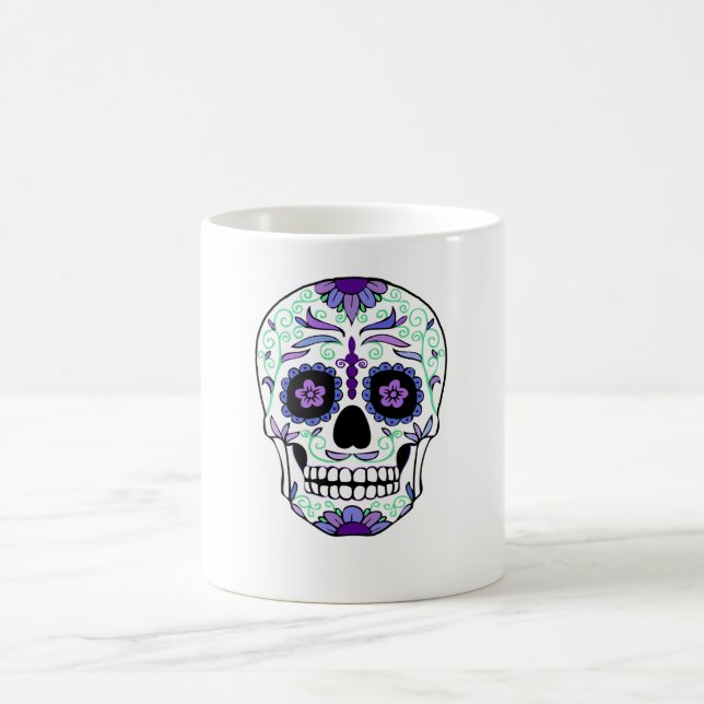 Mug Jour du crâne de sucre des morts Día de Muertos (Centre)