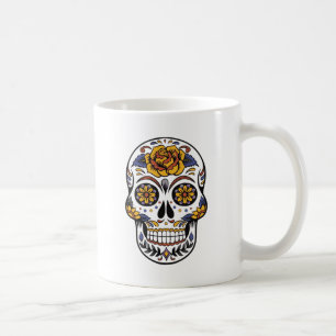 Mug jour du crâne mexicain des morts