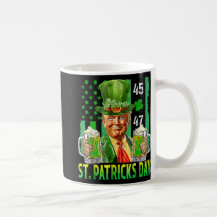 Mug Jour du drapeau américain Trump 2025, Saint-Patric