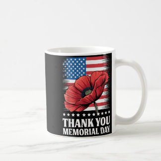 Mug Jour du Souvenir Coquelicot Rouge Merci aux Vétéra