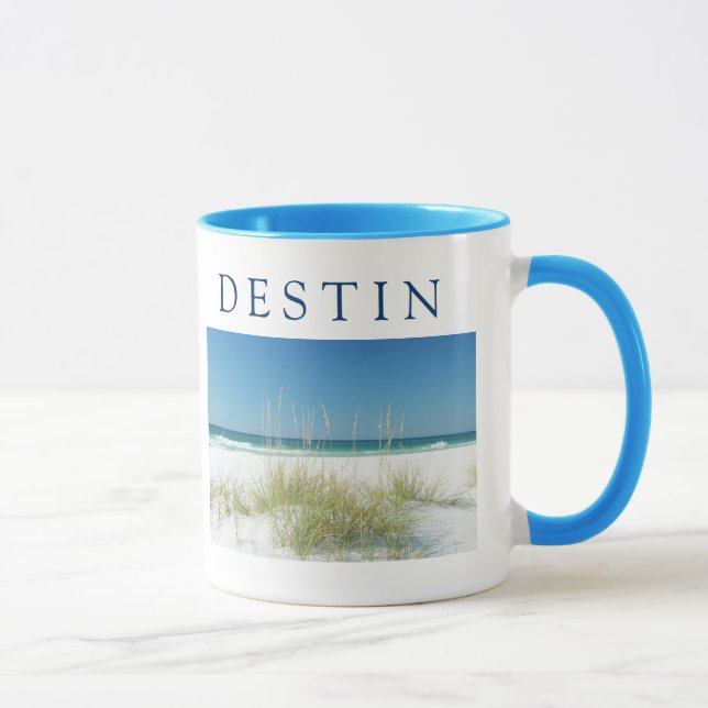 Mug Jour ensoleillé de plage d'avoine de mer de ~ de (Droite)