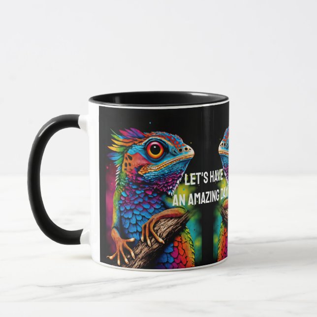 Mug Jour Extraordinaire Soyez sauvage Arc-en-ciel Liza (Gauche)
