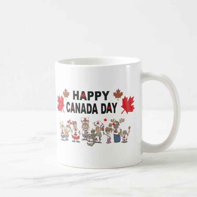 Mug Jour heureux du Canada (Droite)