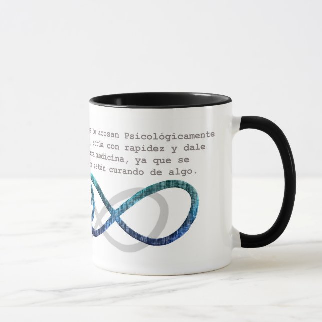Mug « jour moins infini de le je maltraite (Droite)