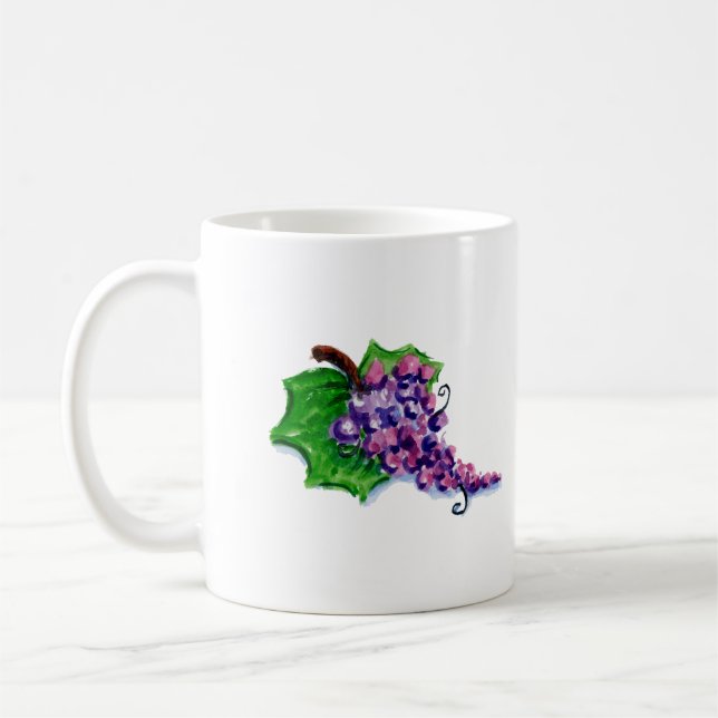 Mug jour parfait de vignoble (Gauche)