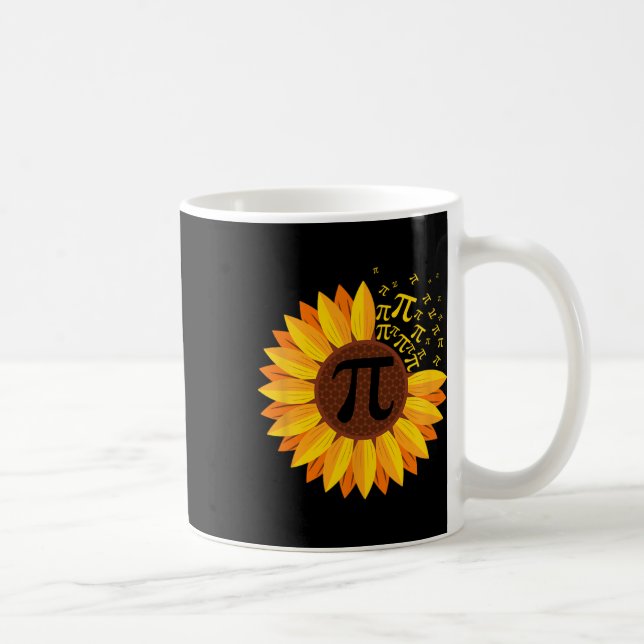 Mug Jour Pi Tournesol Pi Numéro Symbole Math Thème Sci (Droite)