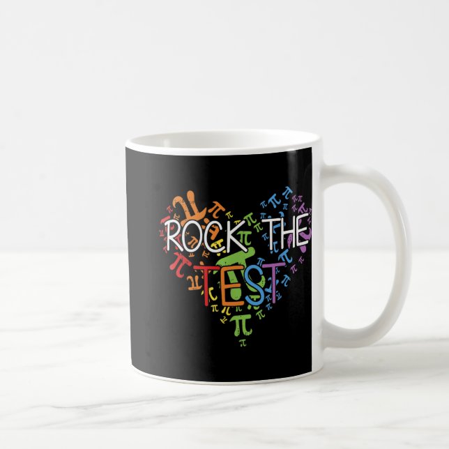 Mug Jour Rock Le Test de l'enseignant Jour Rainbow Tea (Droite)