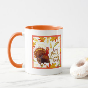 Mug Jour Ton-Heureux Turquie de thanksgiving de
