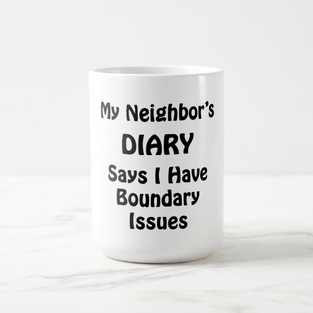Mug Journal de mon voisin (Centre)